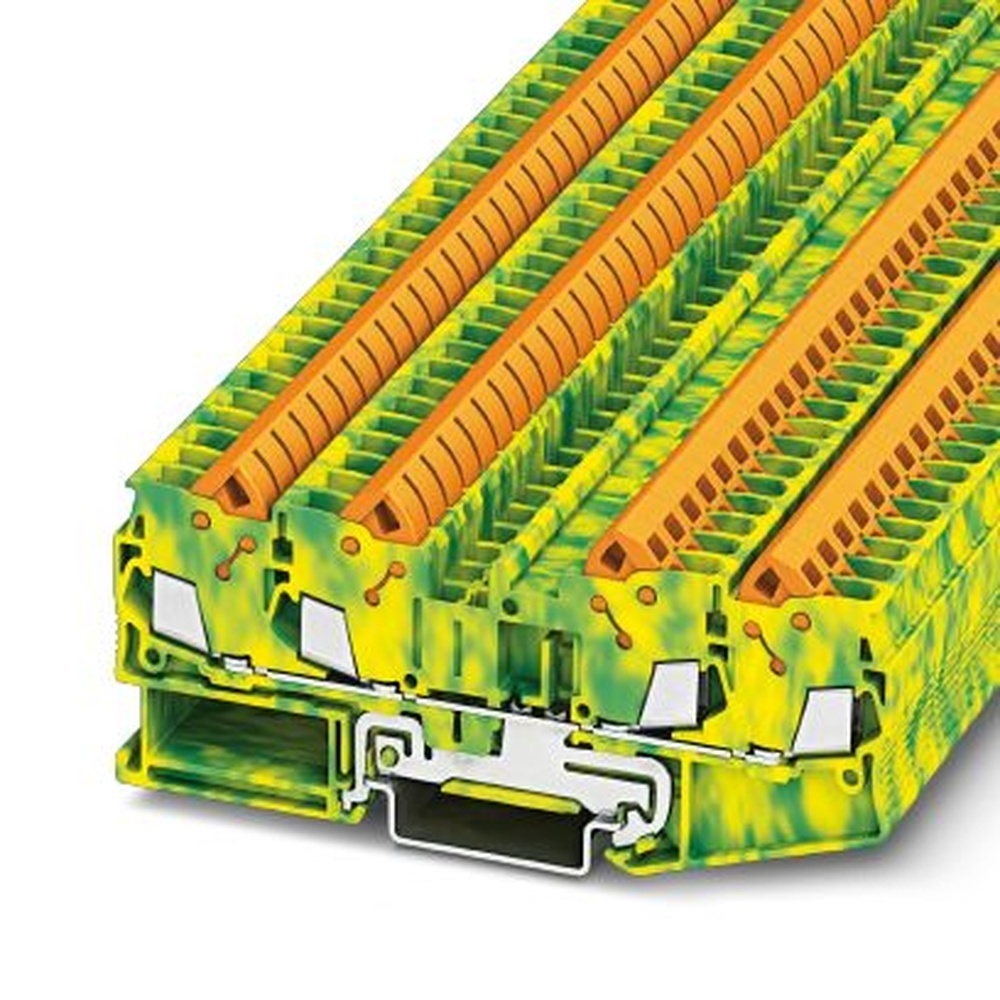 Phoenix Contact Schutzleiter Reihenklemme 3206448 Typ QTC 2,5-QUATTRO-PE