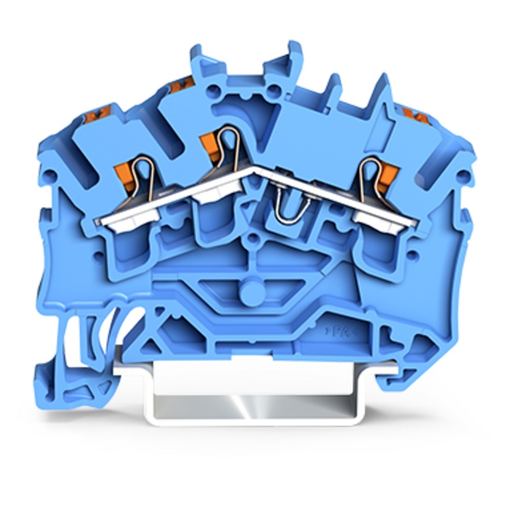 Wago 3Leiter Durchgangsklemme 2202-6304