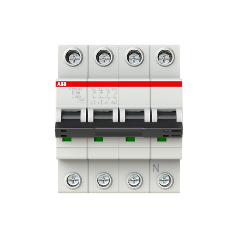 ABB Leitungsschutzschalter 2CDS253103R0805 Typ S203-B80NA