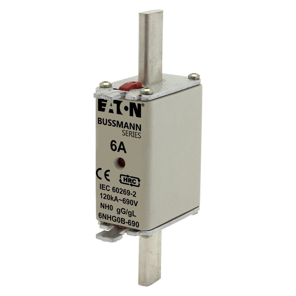 Eaton Sicherungseinsatz 6NHG0B-690 Typ NH FUSE 6AMP 690V gG SIZE 0