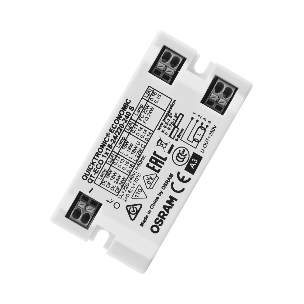 Ledvance Osram Vorschaltgerät 638560 Typ QT-ECO-1X18-24/220-240-S-UNV1