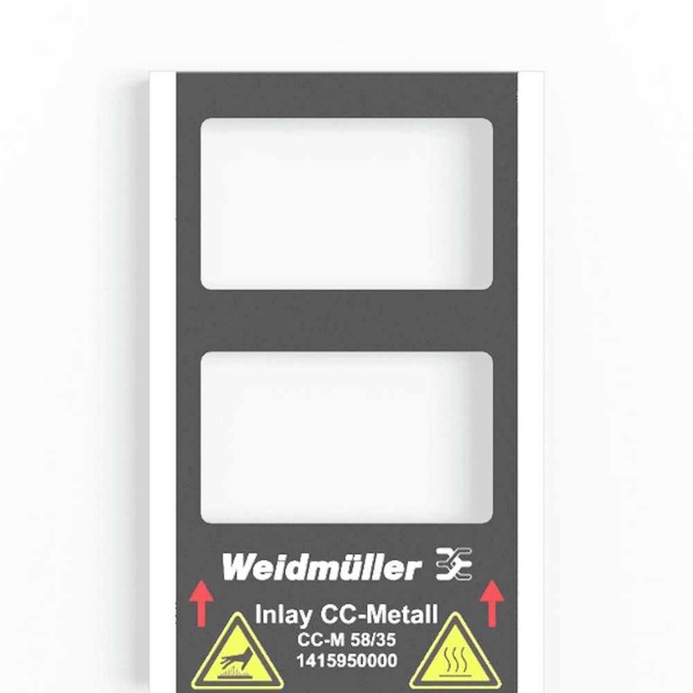 Weidmüller Inlay 1415950000 Typ INLAY CC-M 58/35
