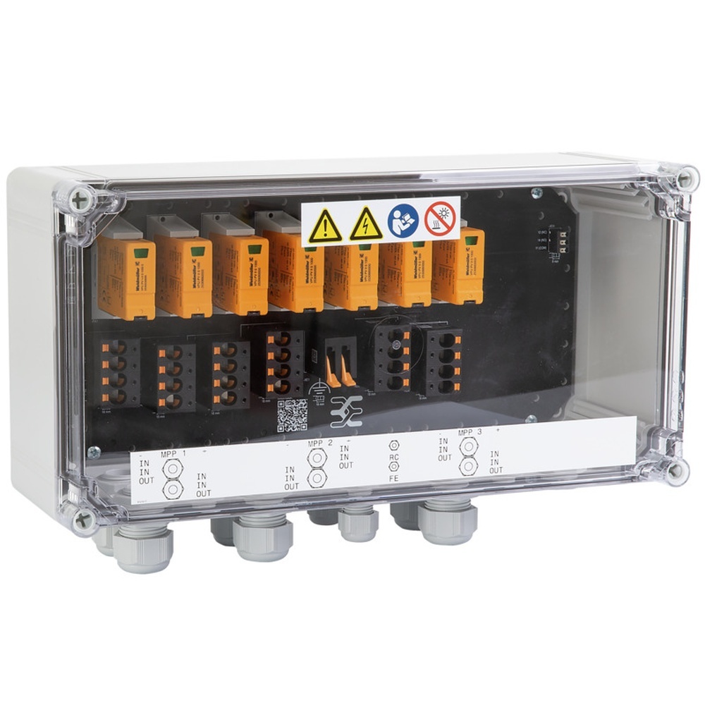 Weidmüller Generatoranschlusskasten 2975570000 Typ PVN DC 2I 2O 3MPP SPD2R CG 11