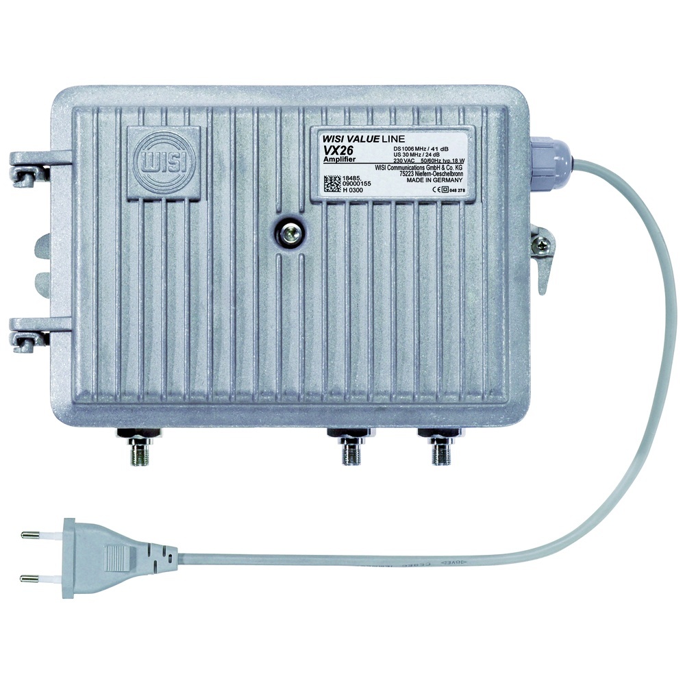 Wisi Hausanschlussverstärker 76943 Typ VX26H0650