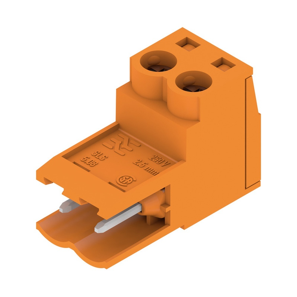Weidmüller Leiterplattensteckverbinder 1627090000 Typ SLS 5.08/02/180 SN OR BX