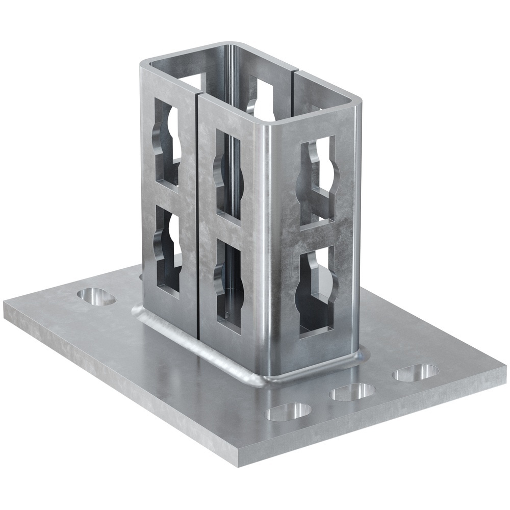 Fischer Sattelflansch 562849 Typ PSF 82 - A4