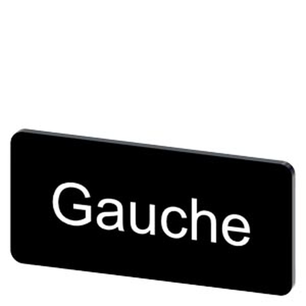 Siemens Bezeichnungsschild 3SU1900-0AC16-0GH0