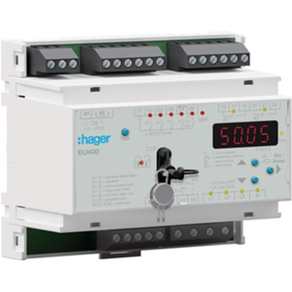 Hager Spannungs u. Frequenzrelais EU400