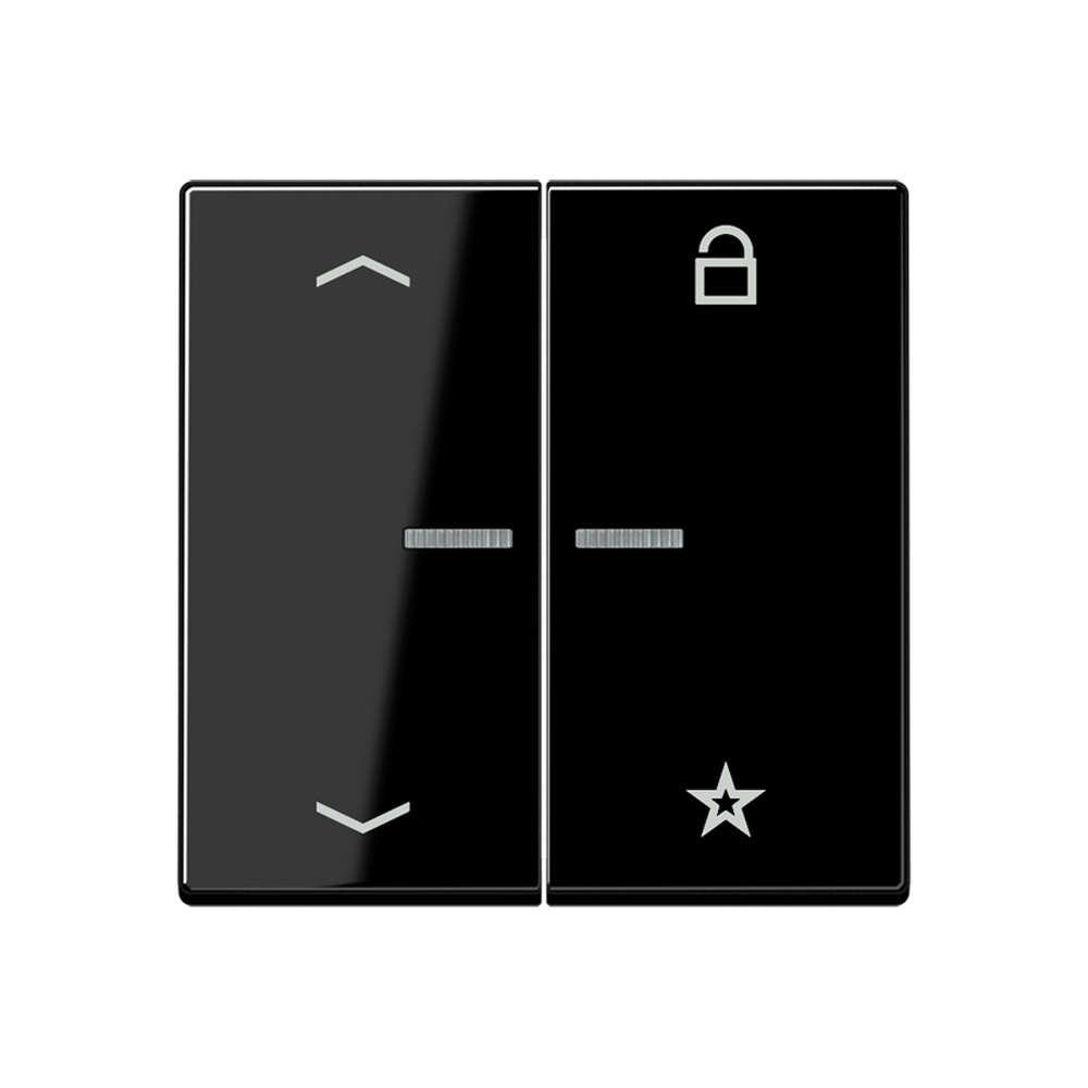 Jung eNet Funk Steuertaste FMA1701BFPSW