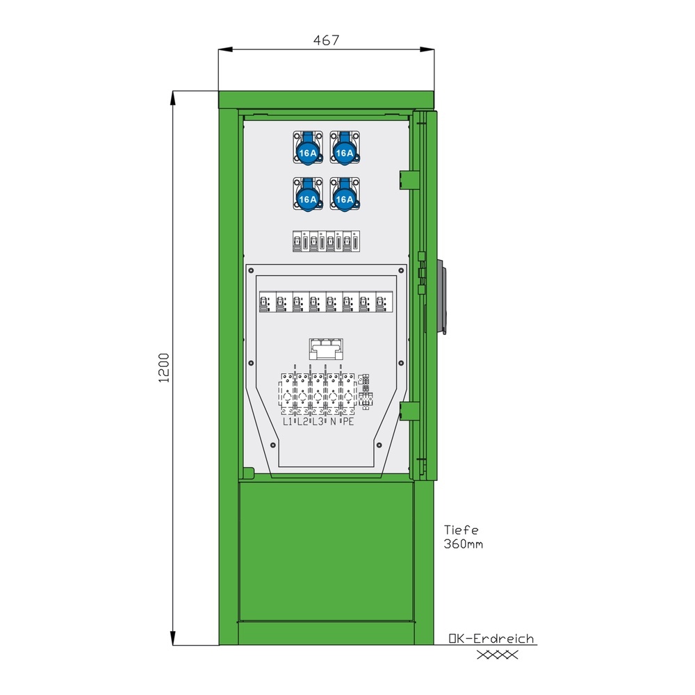 Walther-Werke Stromverteiler 84085600