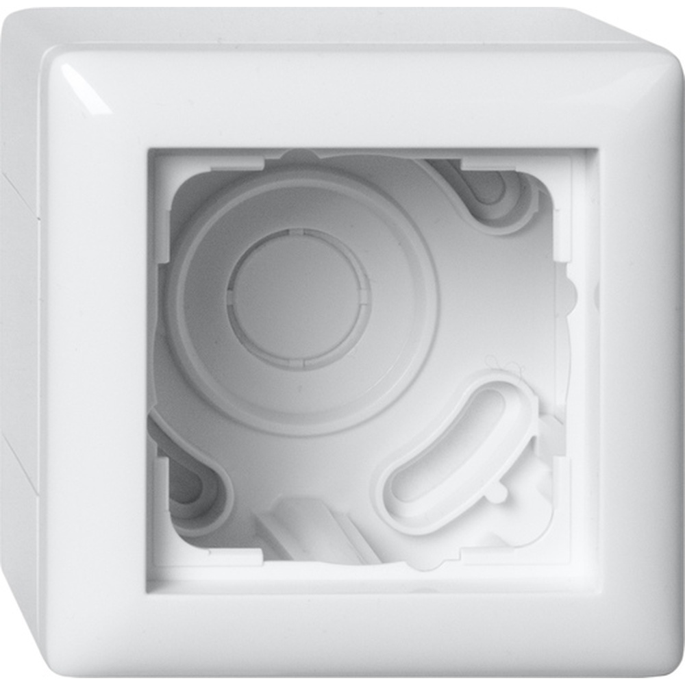 Gira AP Gehäuse 1fach u. Rahmen 106103