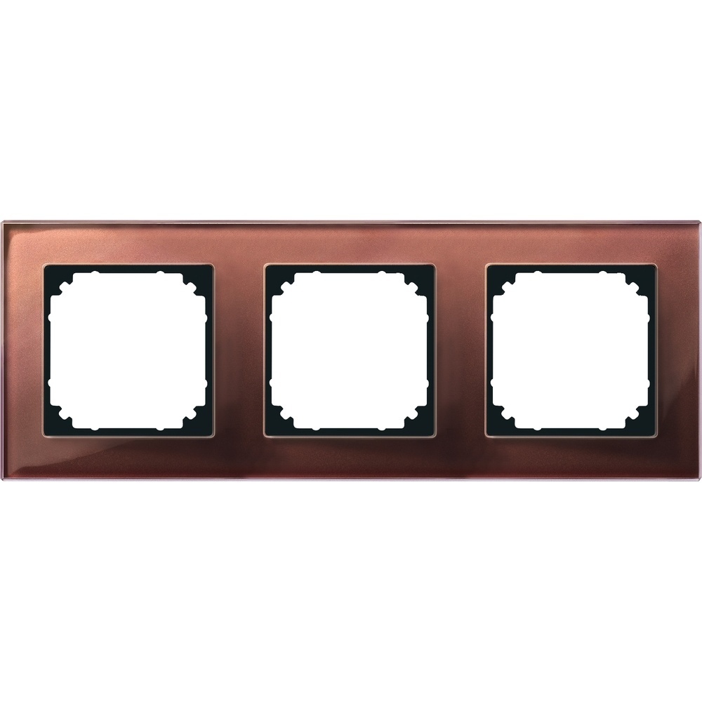 Merten Echtglasrahmen 3fach 489315