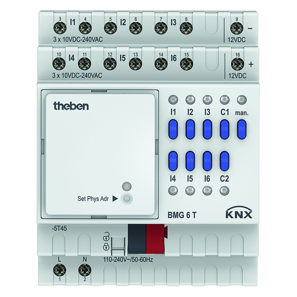 Theben KNX Binäreingang 4930230 Typ BMG 6 T KNX