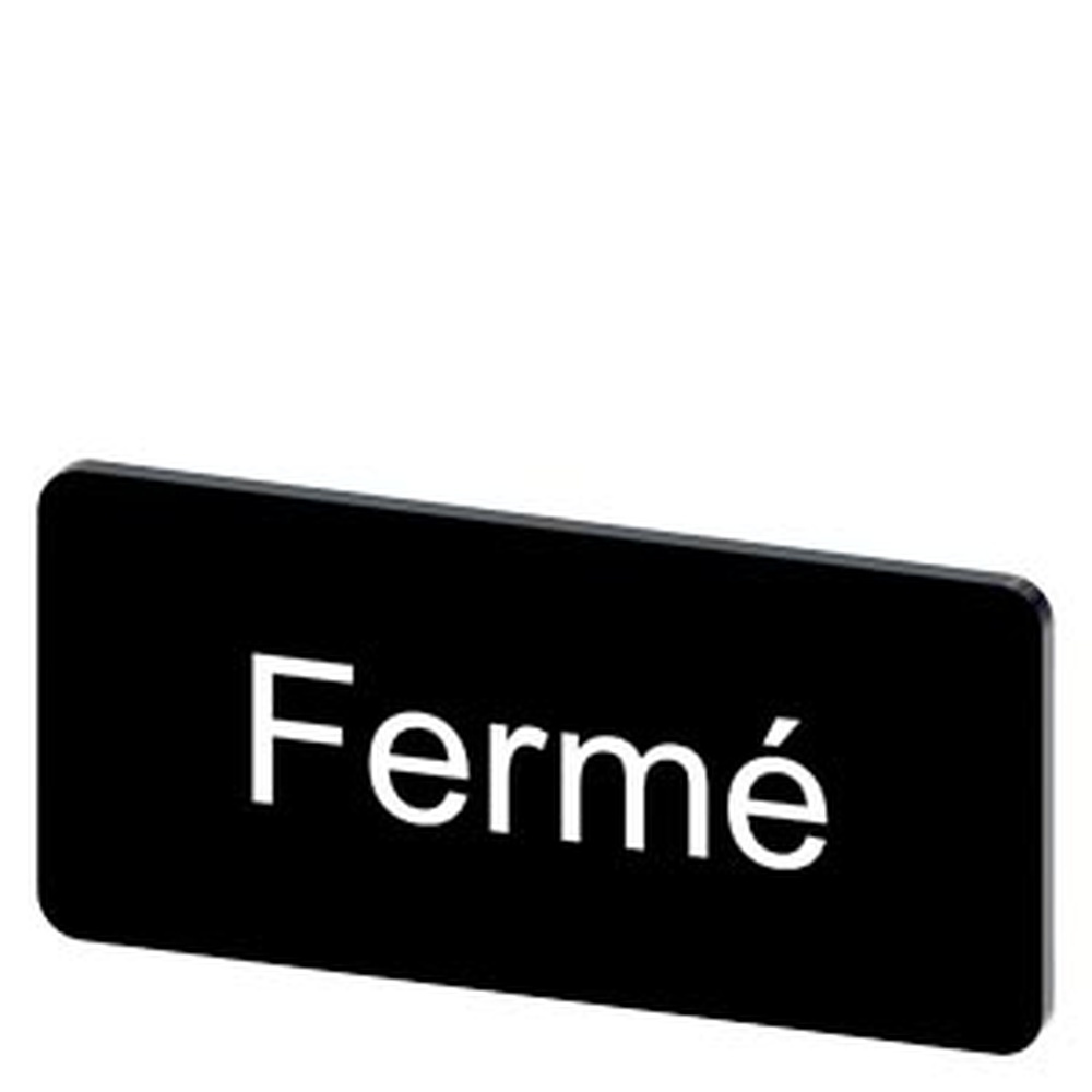 Siemens Bezeichnungsschild 3SU1900-0AC16-0GK0