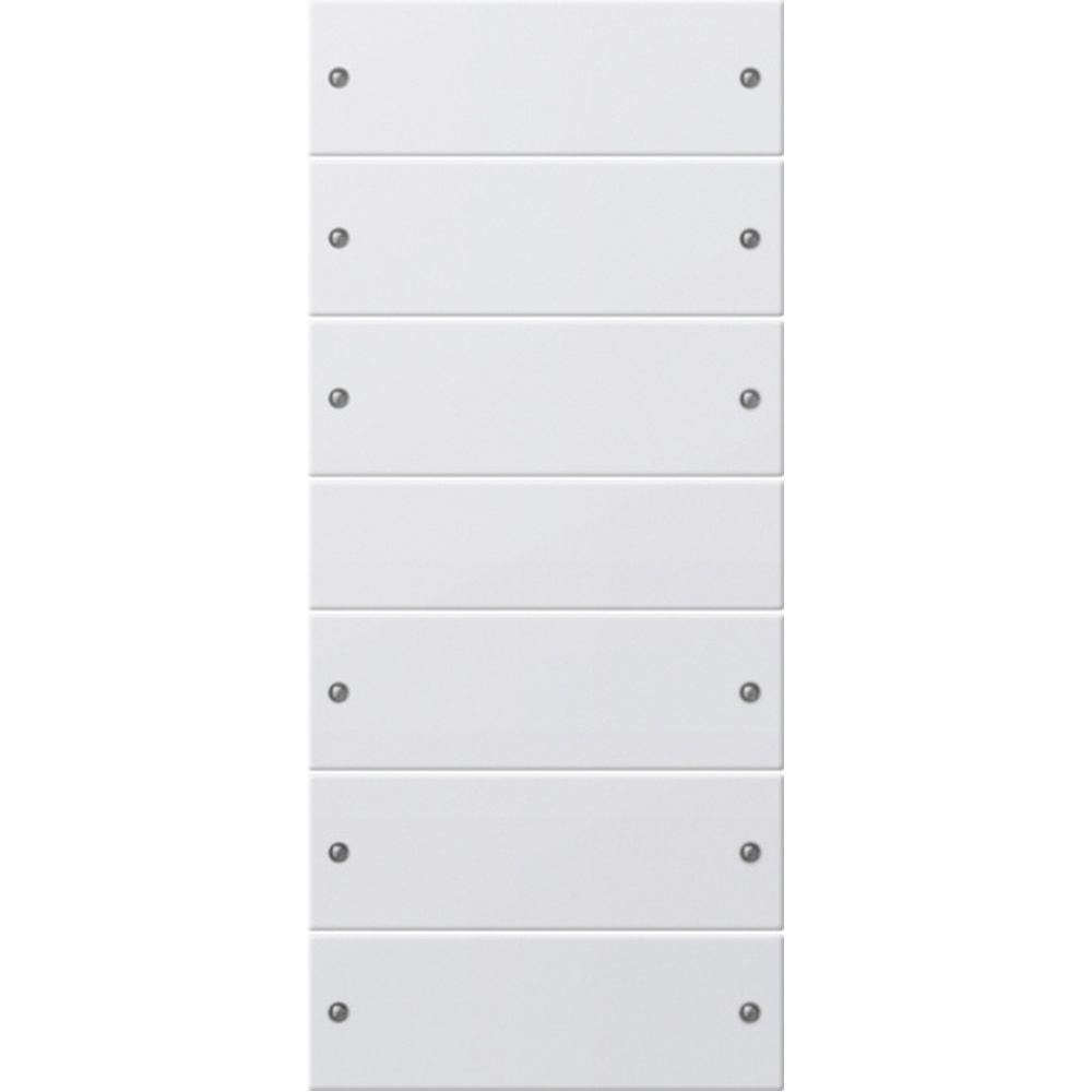 Gira Wippenset 6fach 218603