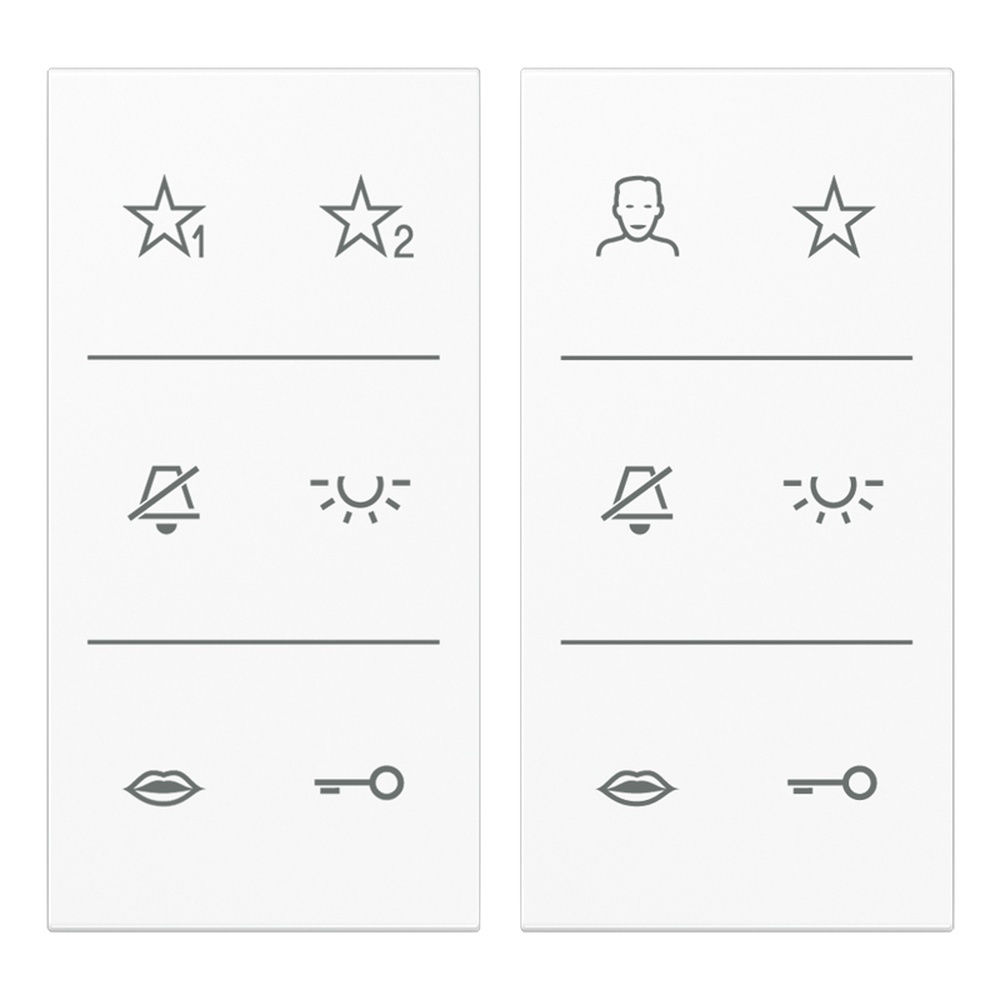 Jung Beschriftungsfolie SI AV 6 LS