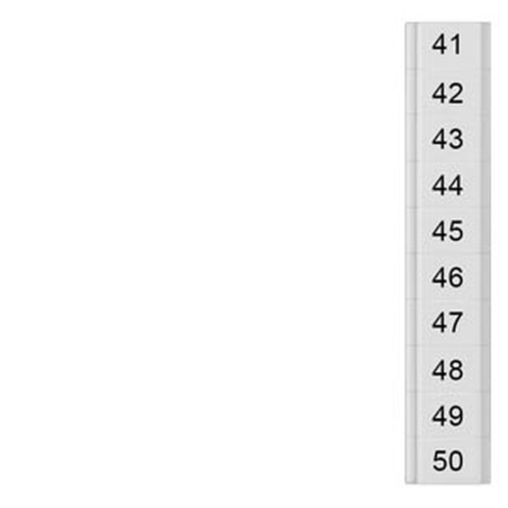 Siemens Bezeichnungsschilder 8WH8141-0AB45
