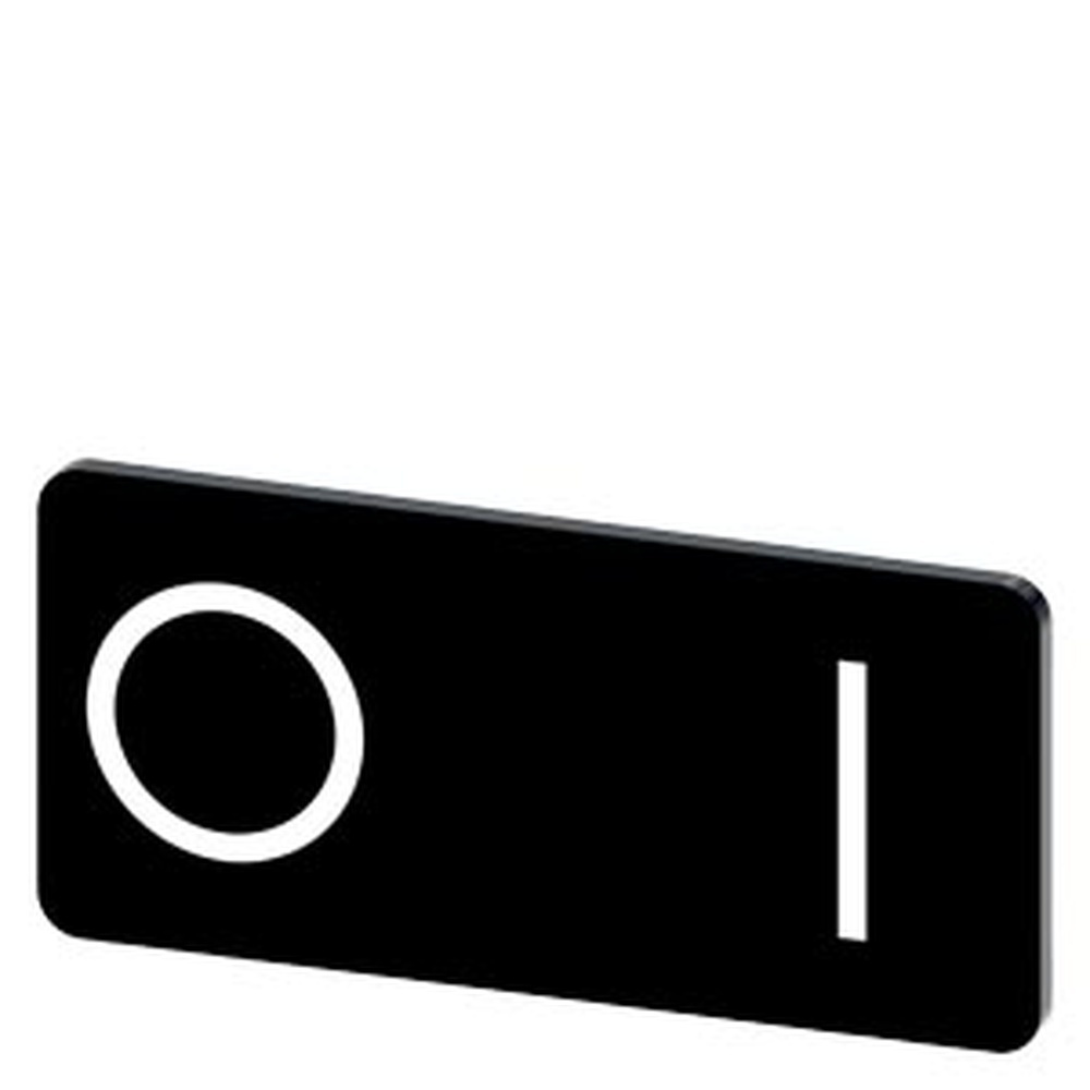 Siemens Bezeichnungsschild 3SU1900-0AC16-0QG0