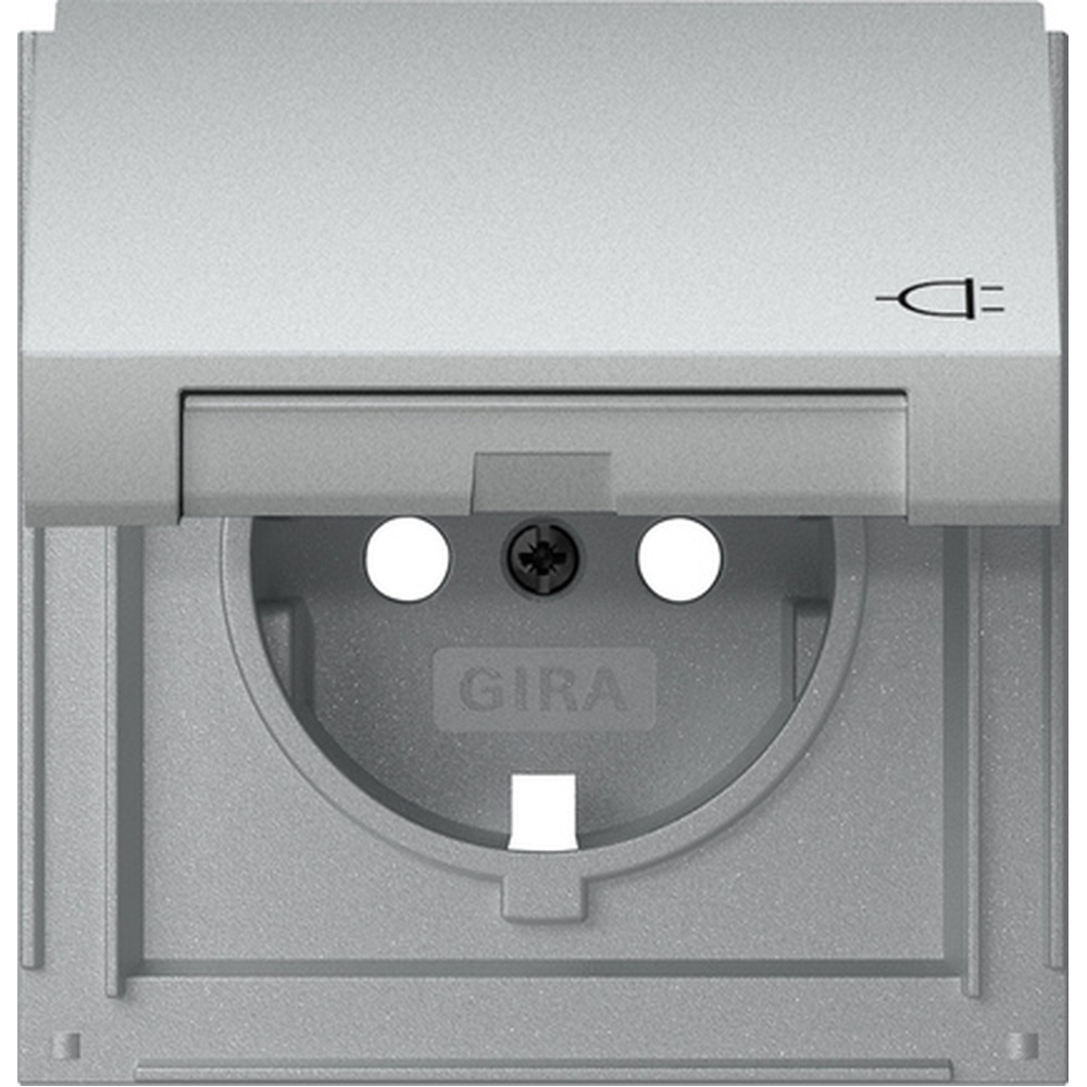 Gira Abdeckung SCHUKO Steckdose 492265