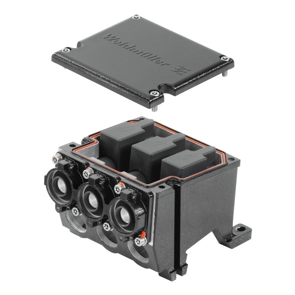 Weidmüller Hochleistungssteckverbinder 1396260000 Typ HDC HP550 KIT 3F