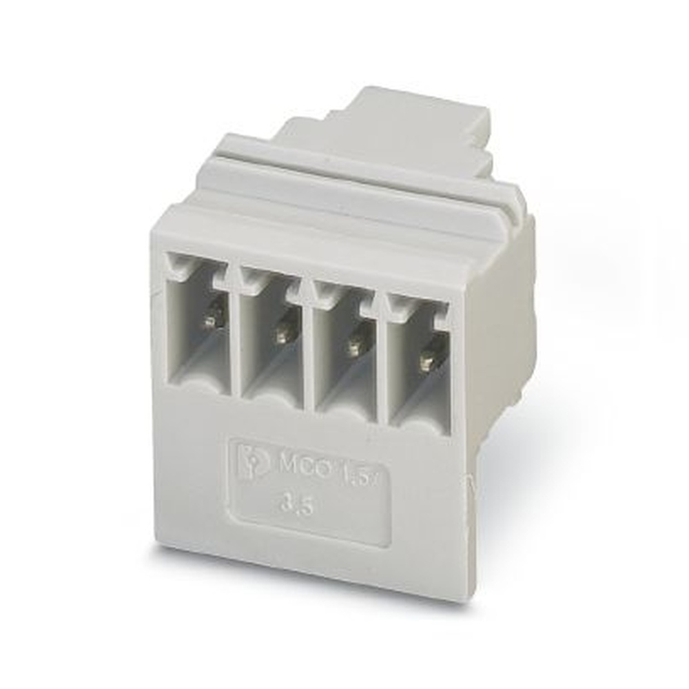Phoenix Contact Leiterplatten Grundleiste 1288296 Typ MCO 1,5/ 4-G1L-3,5 KMGY CD:1