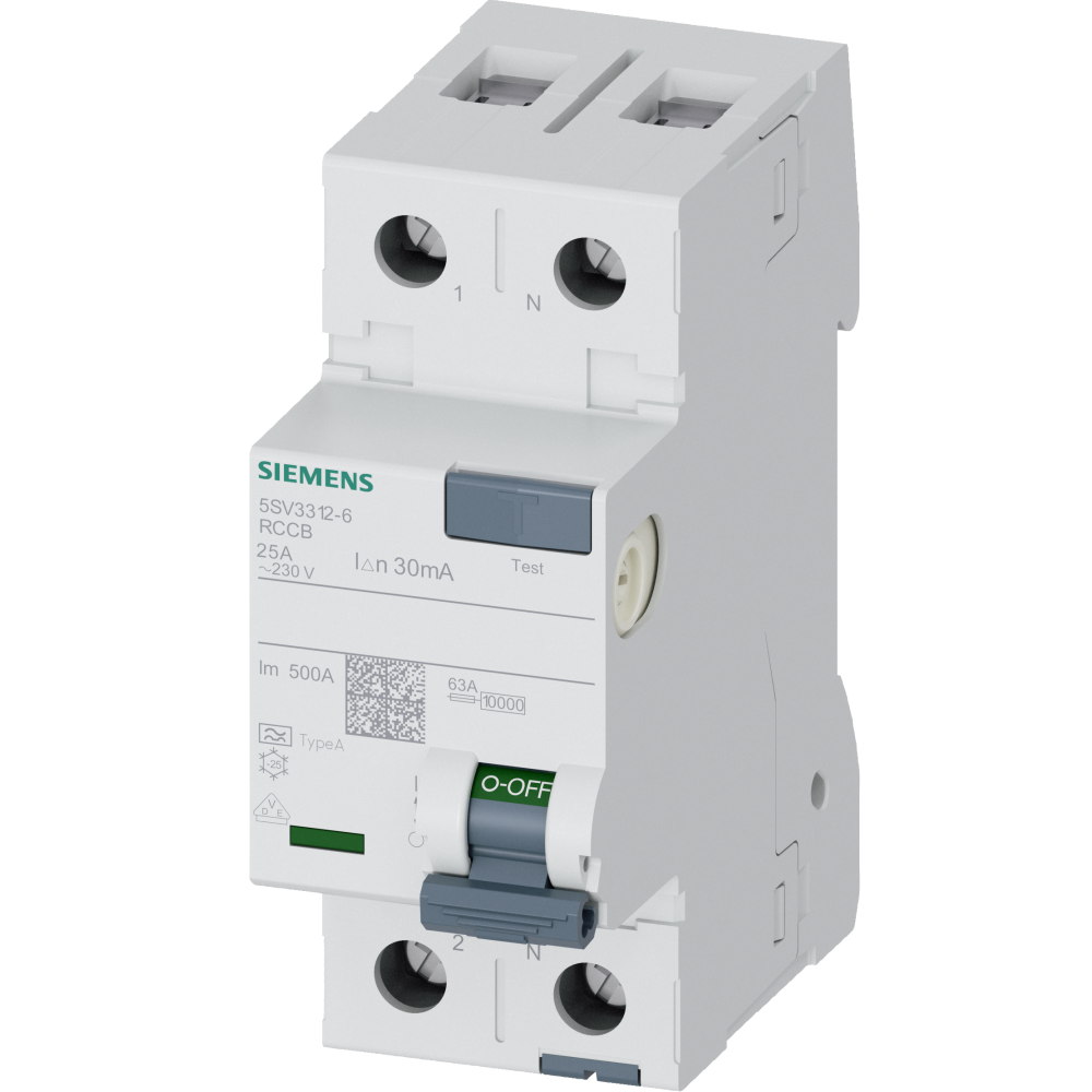 Siemens FI Schutzschalter 5SV3312-6