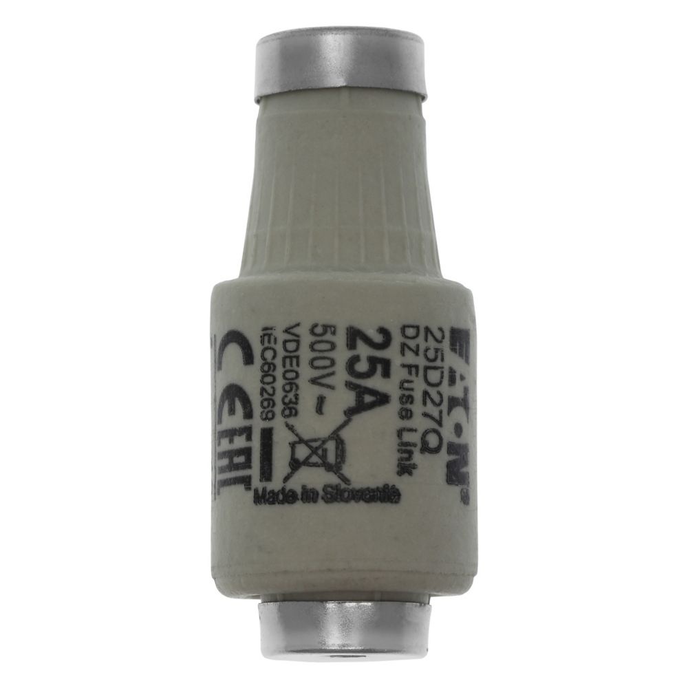 Eaton Sicherungseinsatz 25D27Q Typ FUSE 25A DII/E27 500VAC