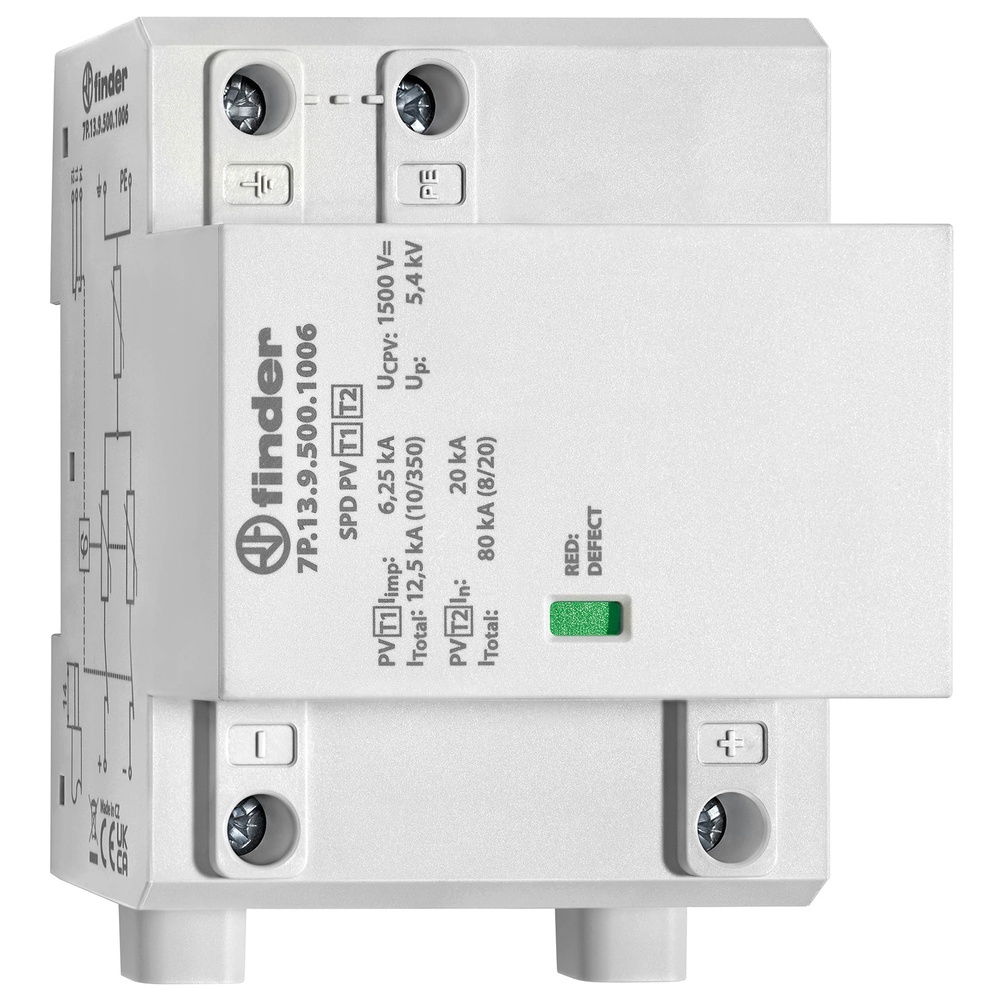 Finder Blitz und Überspannungsableiter 7P.13.9.500.1006