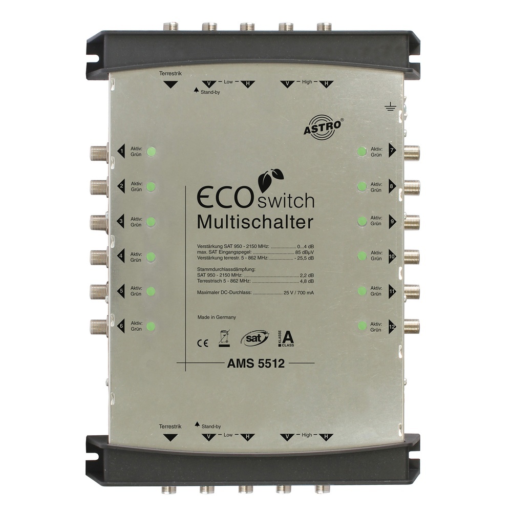 Astro Bit Profi-Multischalter 5 in 12 360583 Typ AMS 5512 ECOswitch