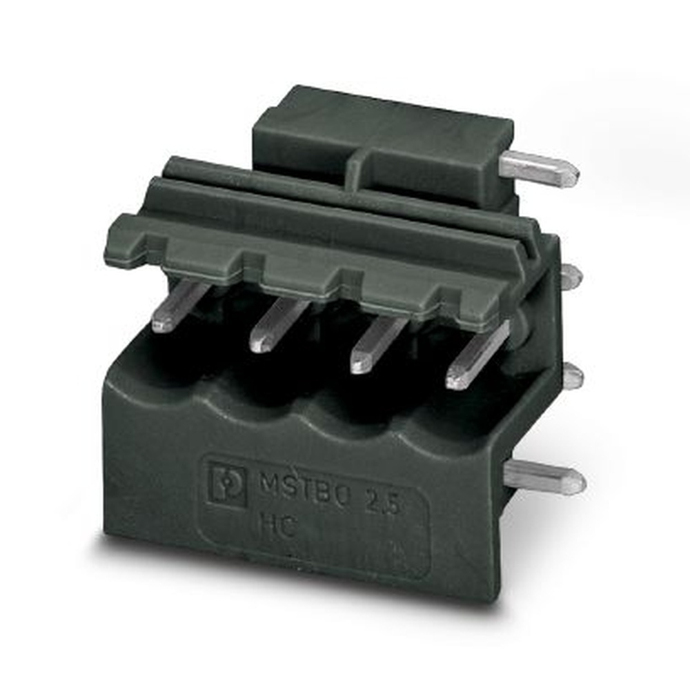Phoenix Contact Leiterplatten Grundleiste 1069103 Typ MSTBO 2,5/ 4-G1R THRR44 BK CR:1