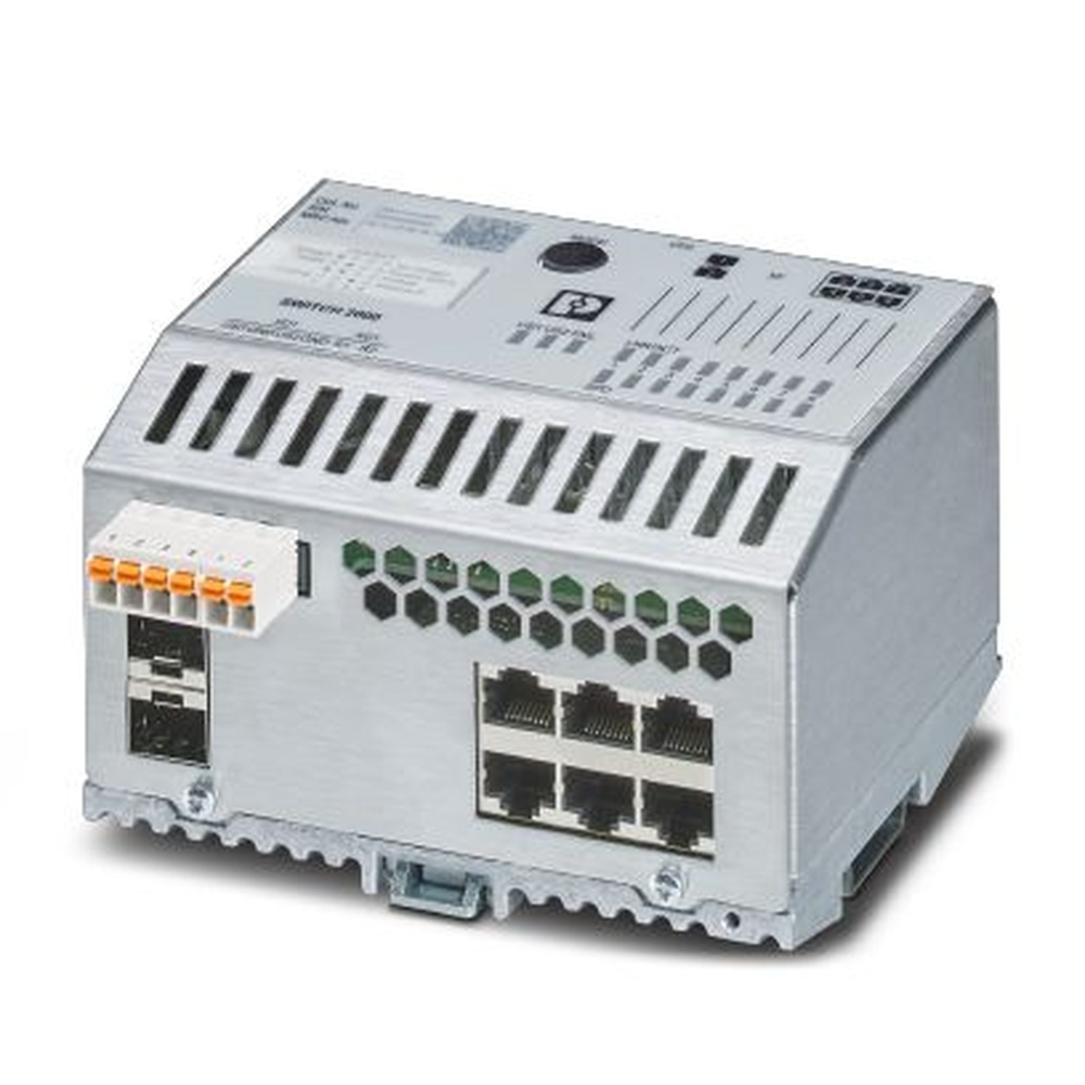 Phoenix Contact Industrial Ethernet Switch 1043414 Typ FL SWITCH 2406-2SFX