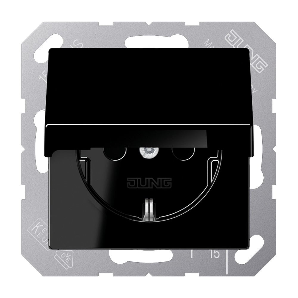 Jung Schutzkontakt Steckdose A 1520 KIKL SW