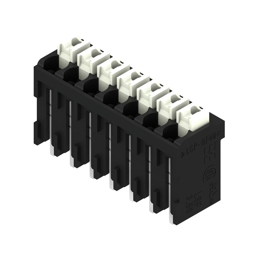 Weidmüller Leiterplattenklemme 1874340000 Typ LSF-SMT 3.50/07/180 1.5SN BK RL