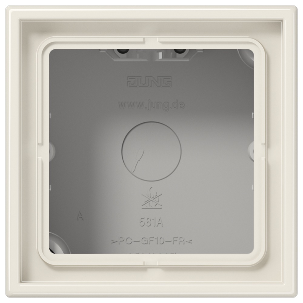 Jung Aufputz Kappe LS 581 A W