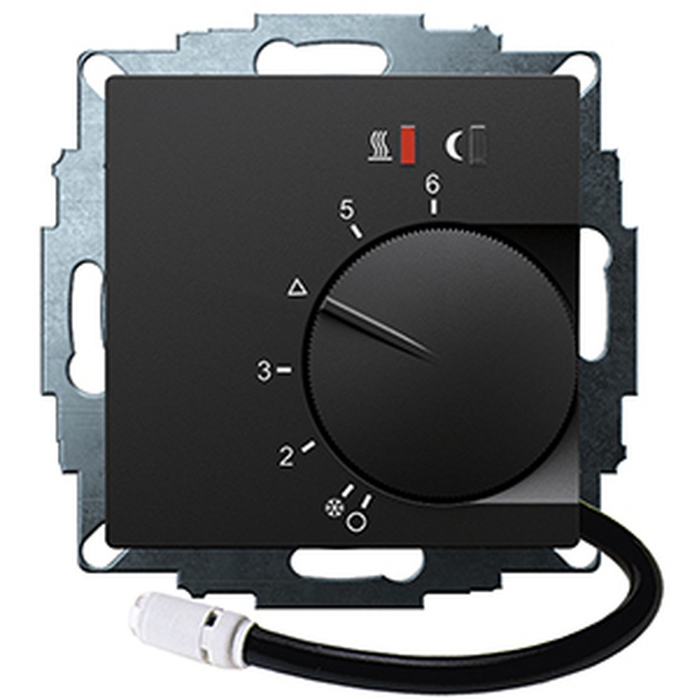 Eberle UP Fussbodenregler 547816154802 Typ UTE 2800-F-Schwarz-M-55