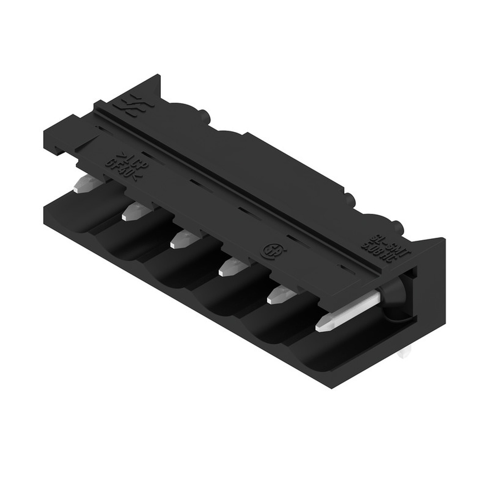 Weidmüller Leiterplattensteckverbinder 1868290000 Typ SL-SMT 5.08HC/06/90 3.2SN BK RL