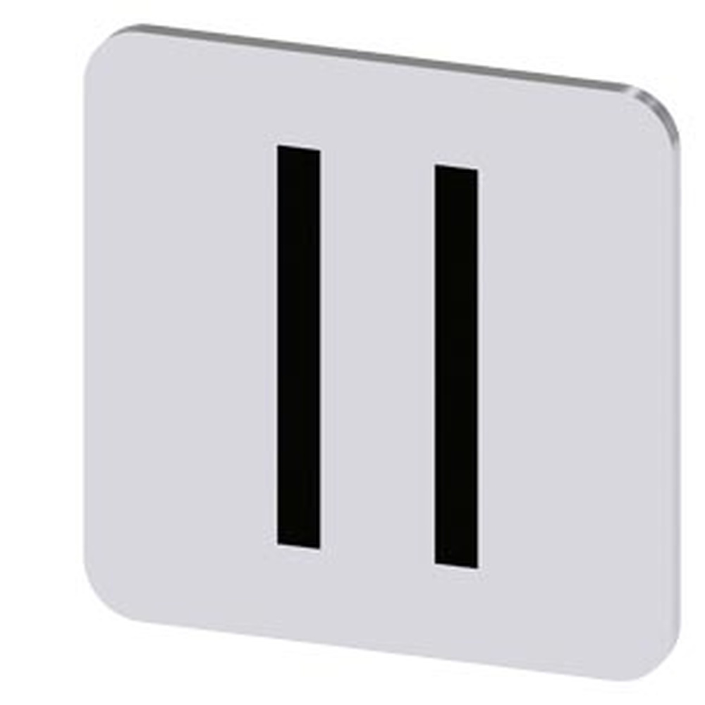 Siemens Bezeichnungsschild 3SU1900-0AF81-0QC0