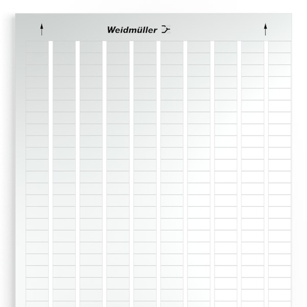 Weidmüller Gerätemarkierung 1724150001 Typ LM MT300 17/9 SI