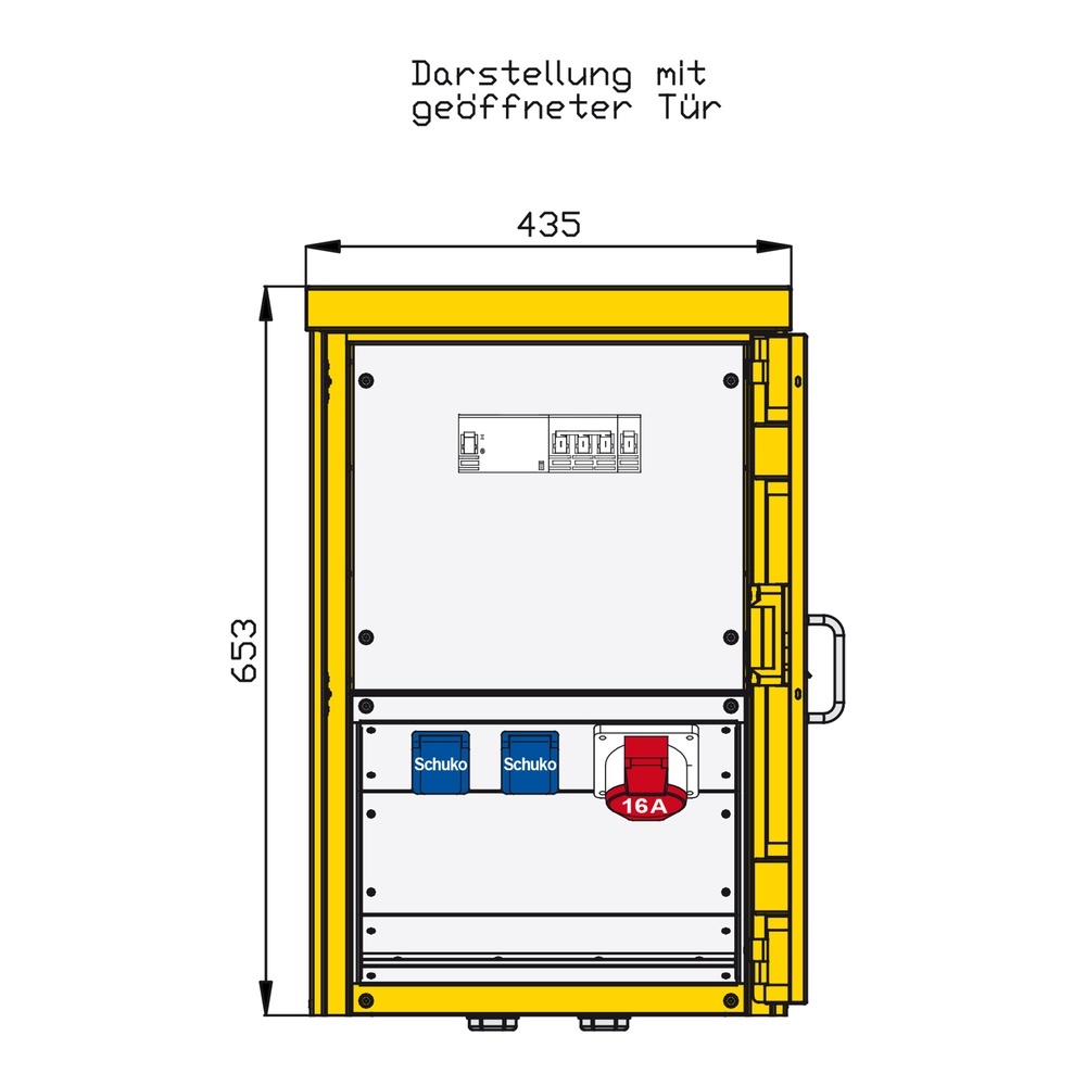 Walther-Werke Aufputzverteiler 8AP43500