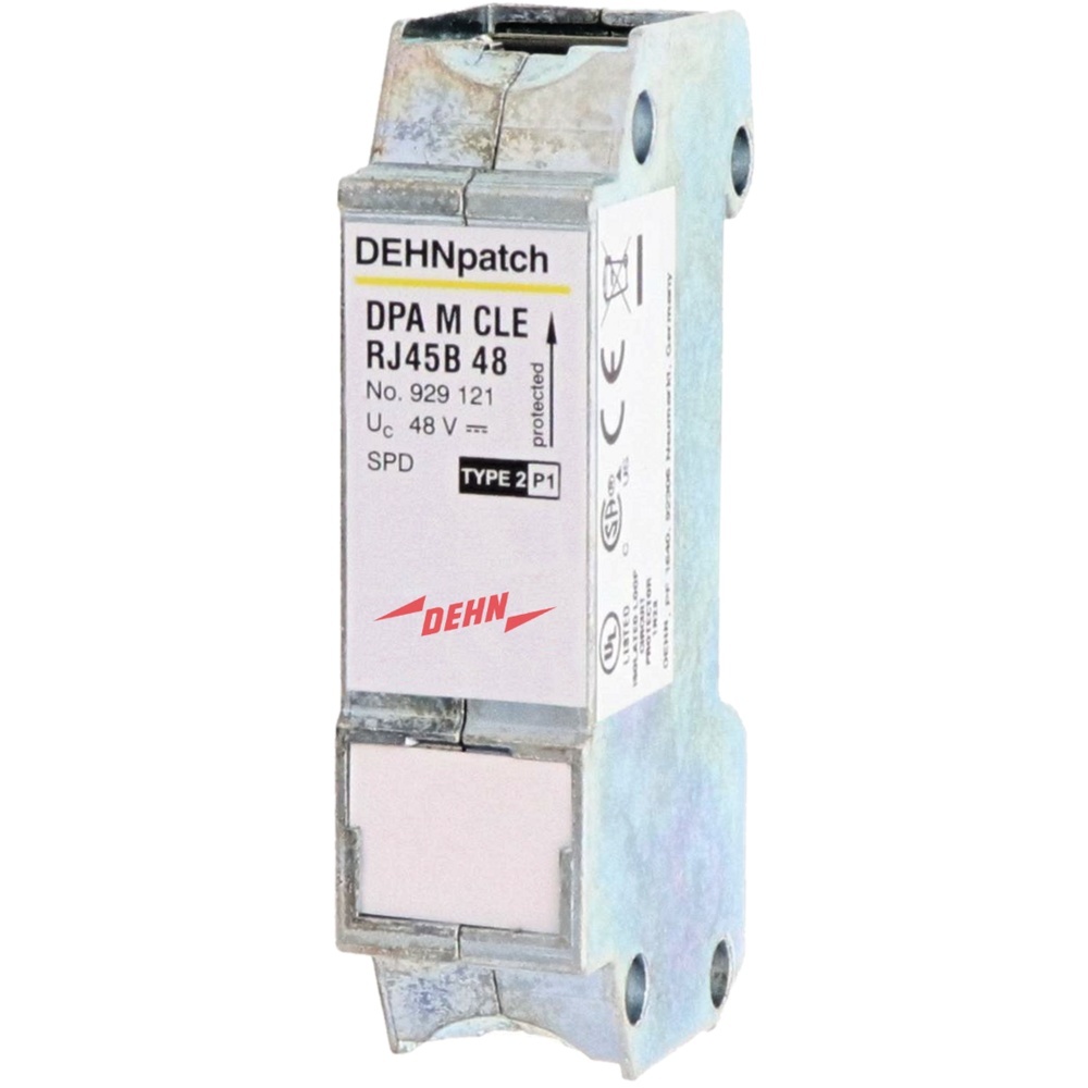 Dehn + Söhne Überspannungsableiter 929121 Typ DPA M CLE RJ45B 48