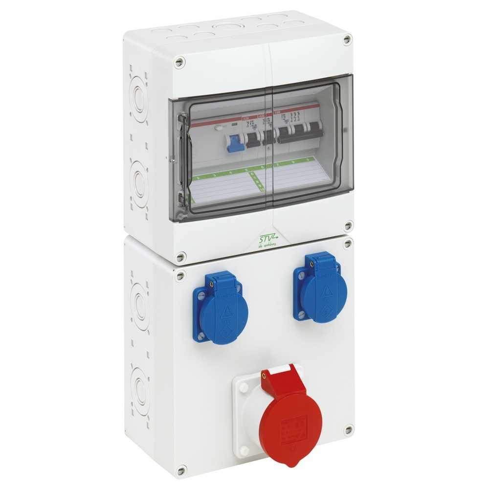 Spelsberg Steckdosen Kombination 72941201 Typ STV 912-K