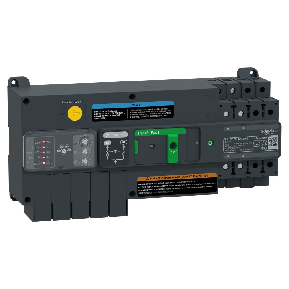 Schneider Electric Netzumschalter TA10D2S0633TPE