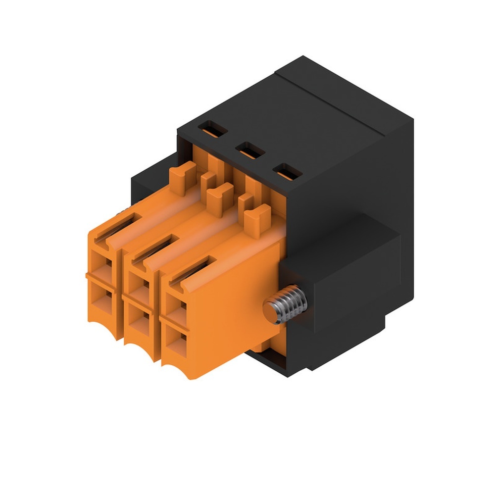 Weidmüller Leiterplattensteckverbinder 1944670000 Typ B2L 3.50/06/180FQV3 SN BK BX