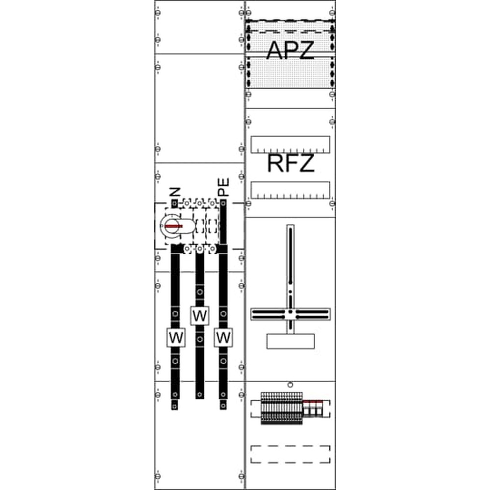 Striebel & John Komplettfeld 2CPX056032R9999 Typ WF29KF1E