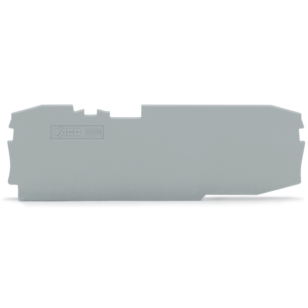 Wago Abschluss und Zwischenplatte 2006-1691