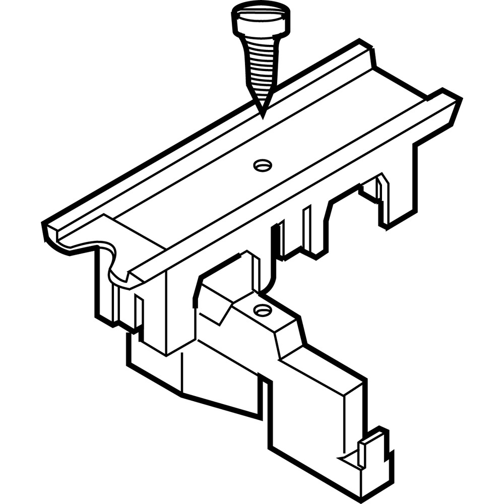 ABN Gerätetragschiene PC100