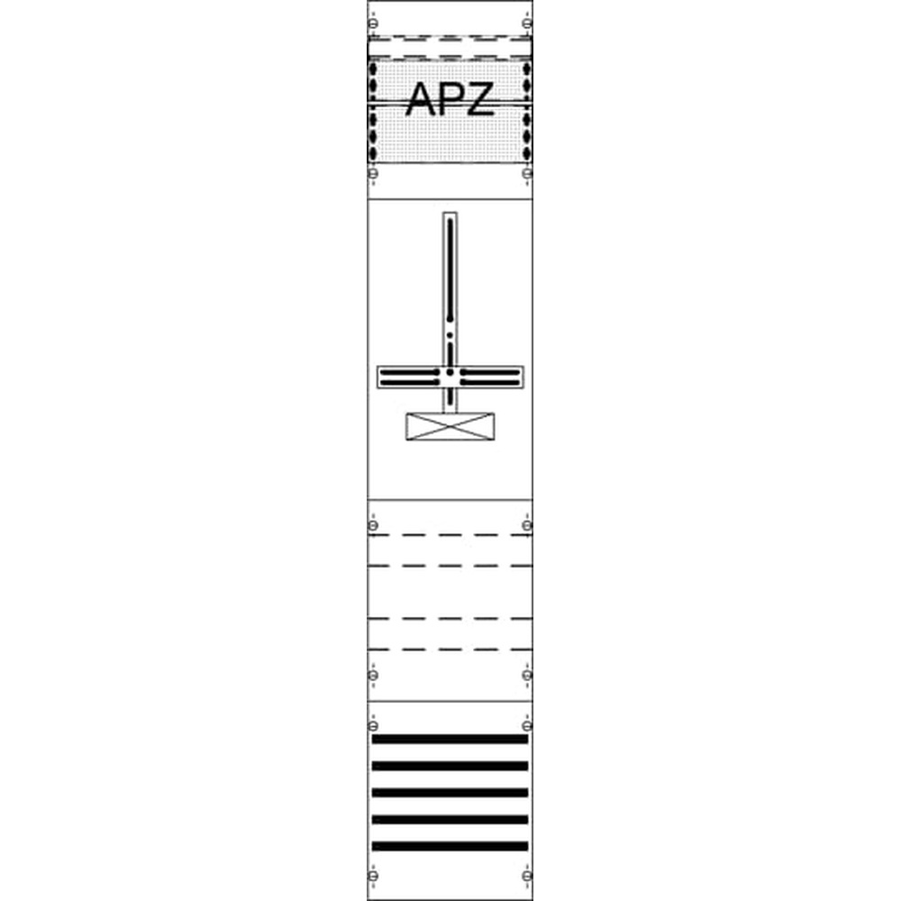 Striebel & John Zählerkomplettfeld 2CPX056126R9999 Typ FD19XM3A2