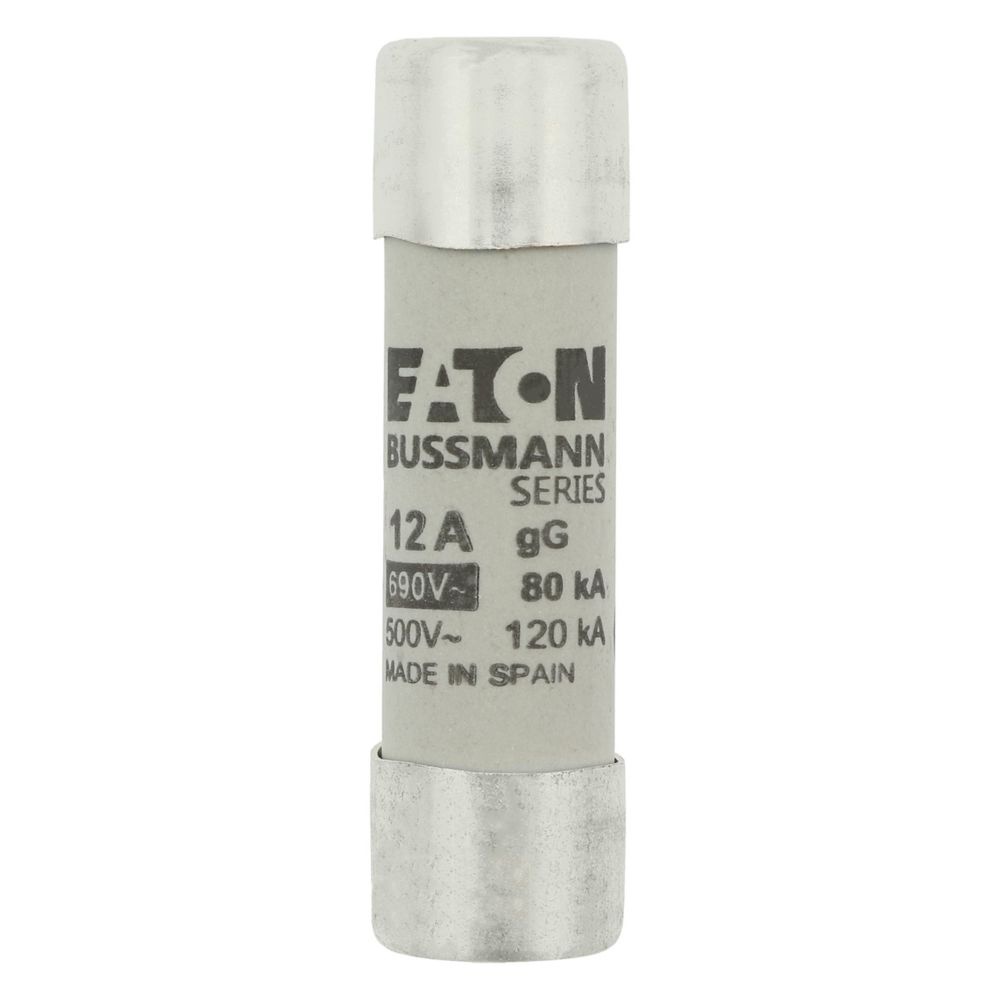 Eaton Sicherungseinsatz C14G12 Typ CYLINDRICAL FUSE 14 x 51 12A GG 690V AC