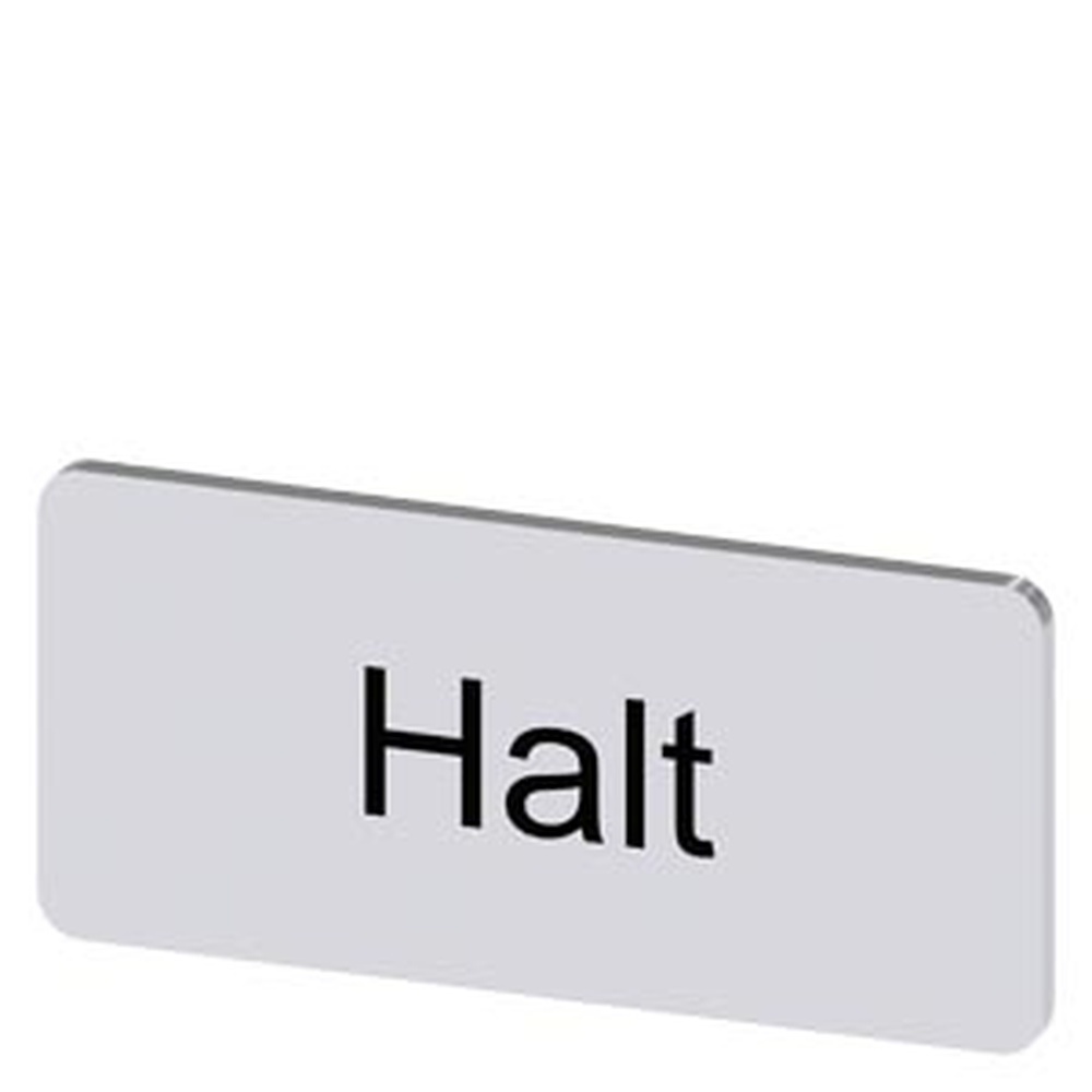 Siemens Bezeichnungsschild 3SU1900-0AC81-0AK0