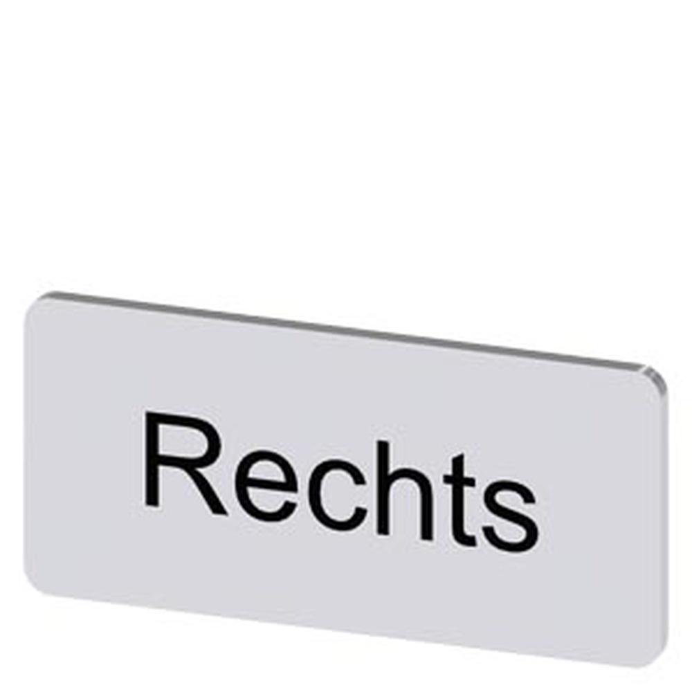 Siemens Bezeichnungsschild 3SU1900-0AC81-0AH0